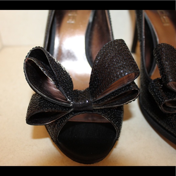 Moda Spana black sequin “Chase” heels - Picture 5 of 11